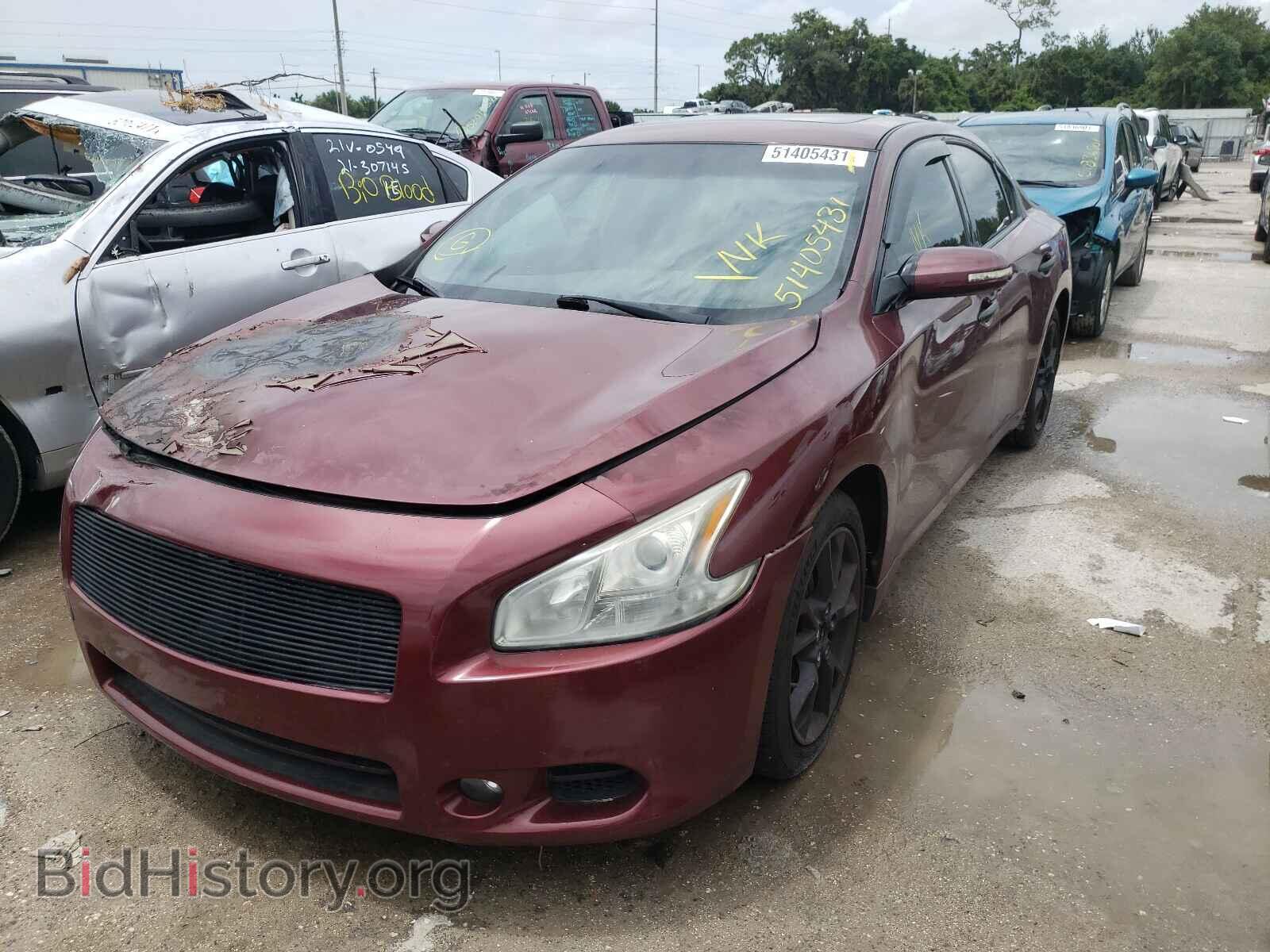 2013 NISSAN MAXIMA - VIN: 1N4AA5AP1DC809172 - Фото 2