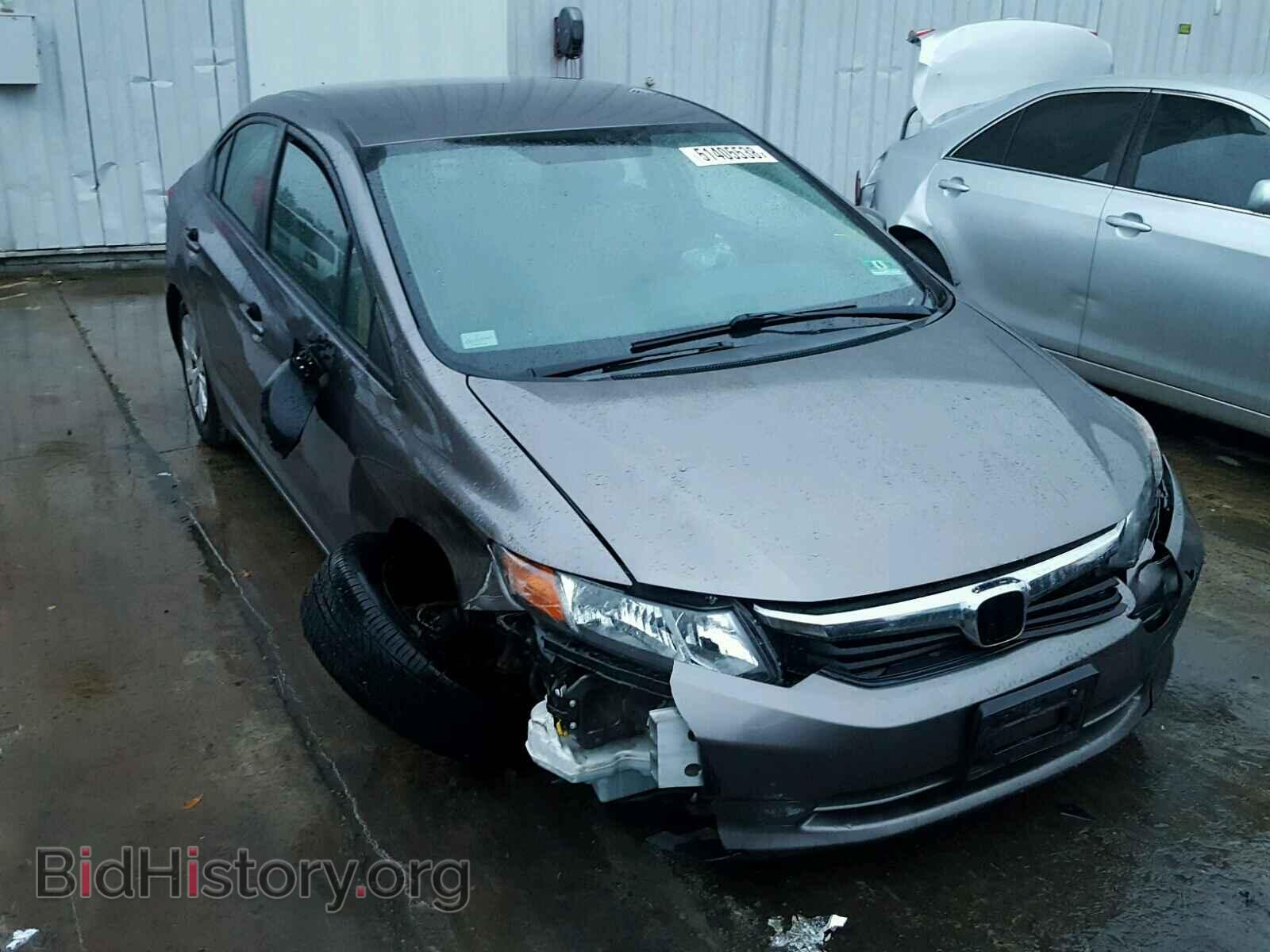 Фотография 19XFB2F55CE336452 - HONDA CIVIC LX 2012