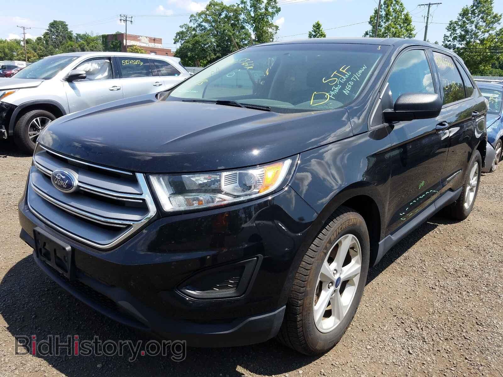 2018 FORD EDGE - VIN: 2FMPK4G98JBC34435 - Фото 2