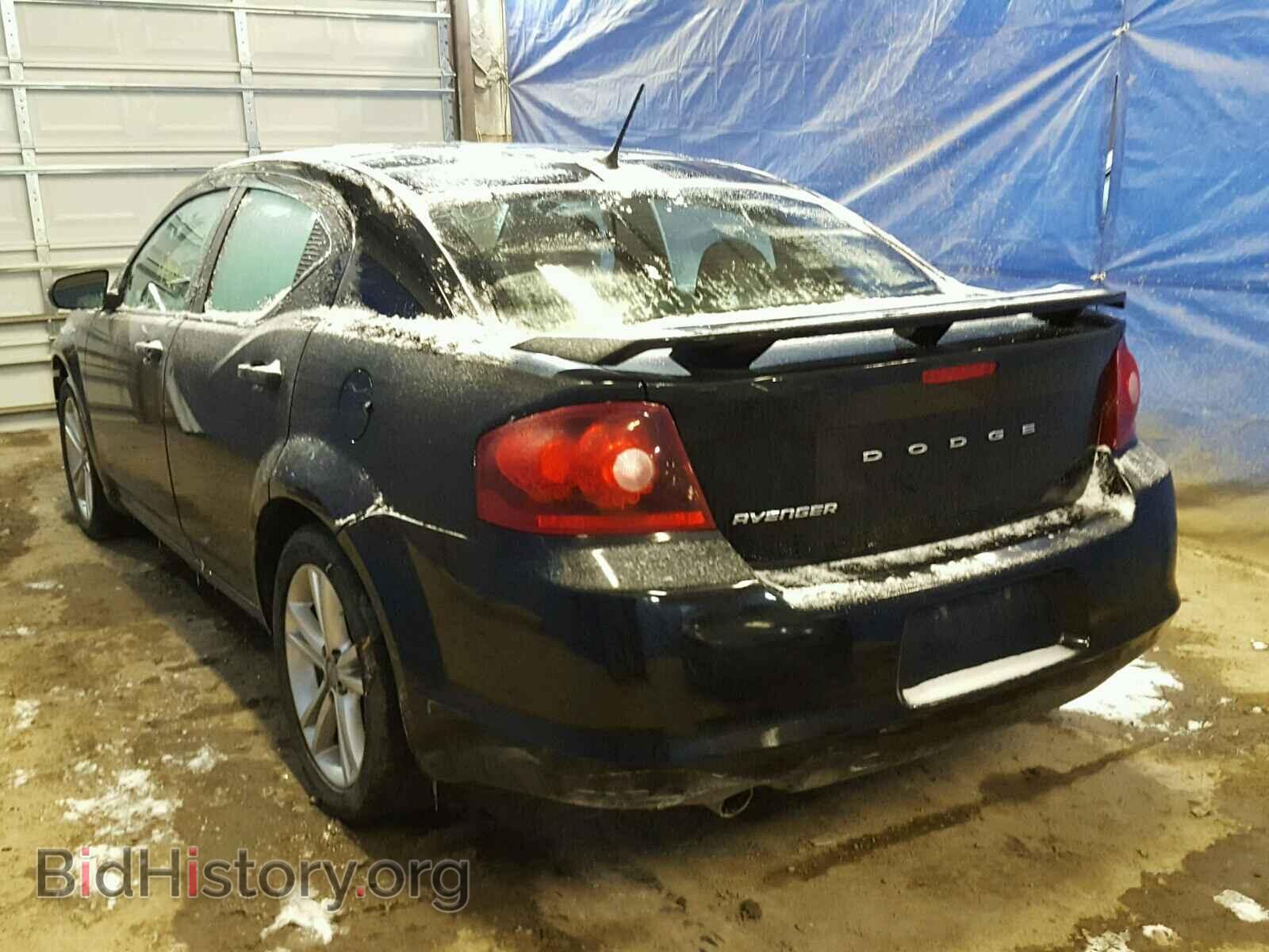 2013 DODGE AVENGER - VIN: 1C3CDZAG6DN502672 - Фото 3