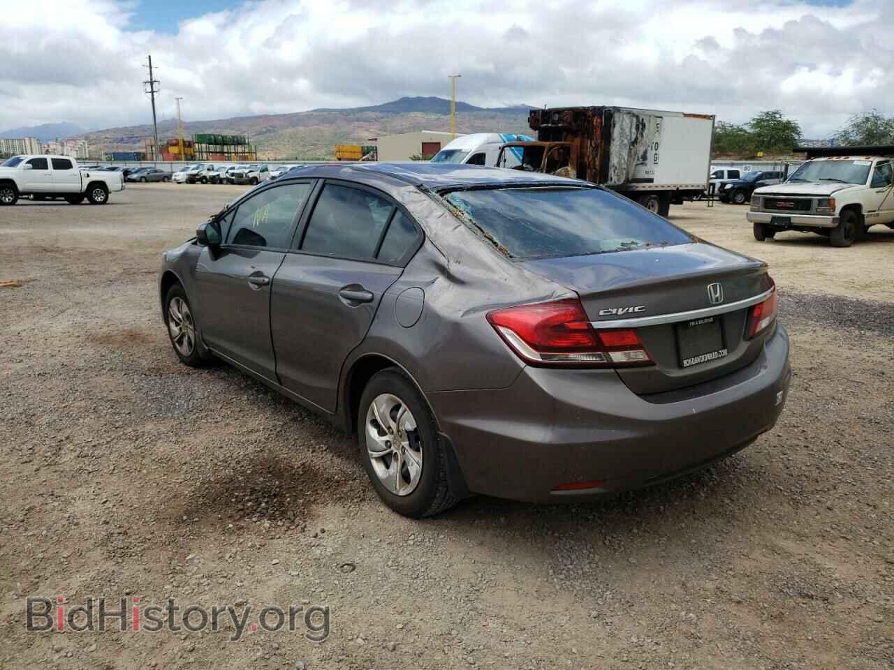 2014 HONDA CIVIC - VIN: 19XFB2F51EE046339 - Фото 3