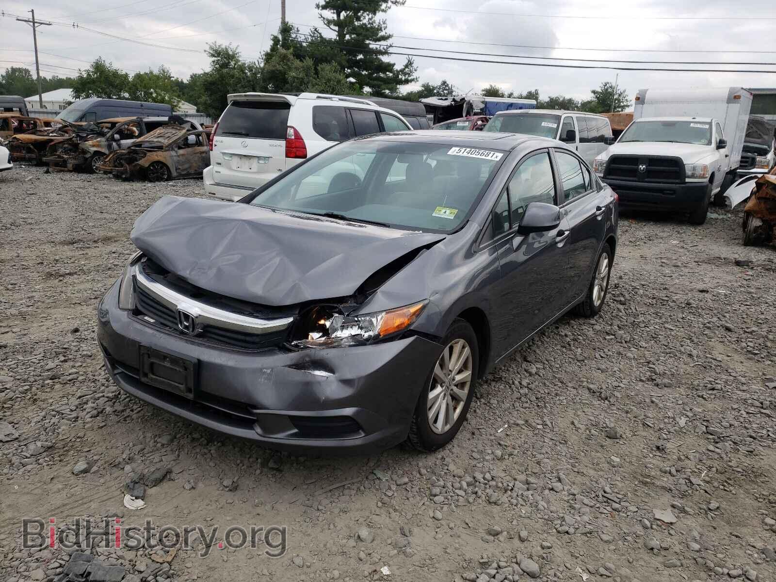 2012 HONDA CIVIC - VIN: 19XFB2F88CE322703 - Фото 2