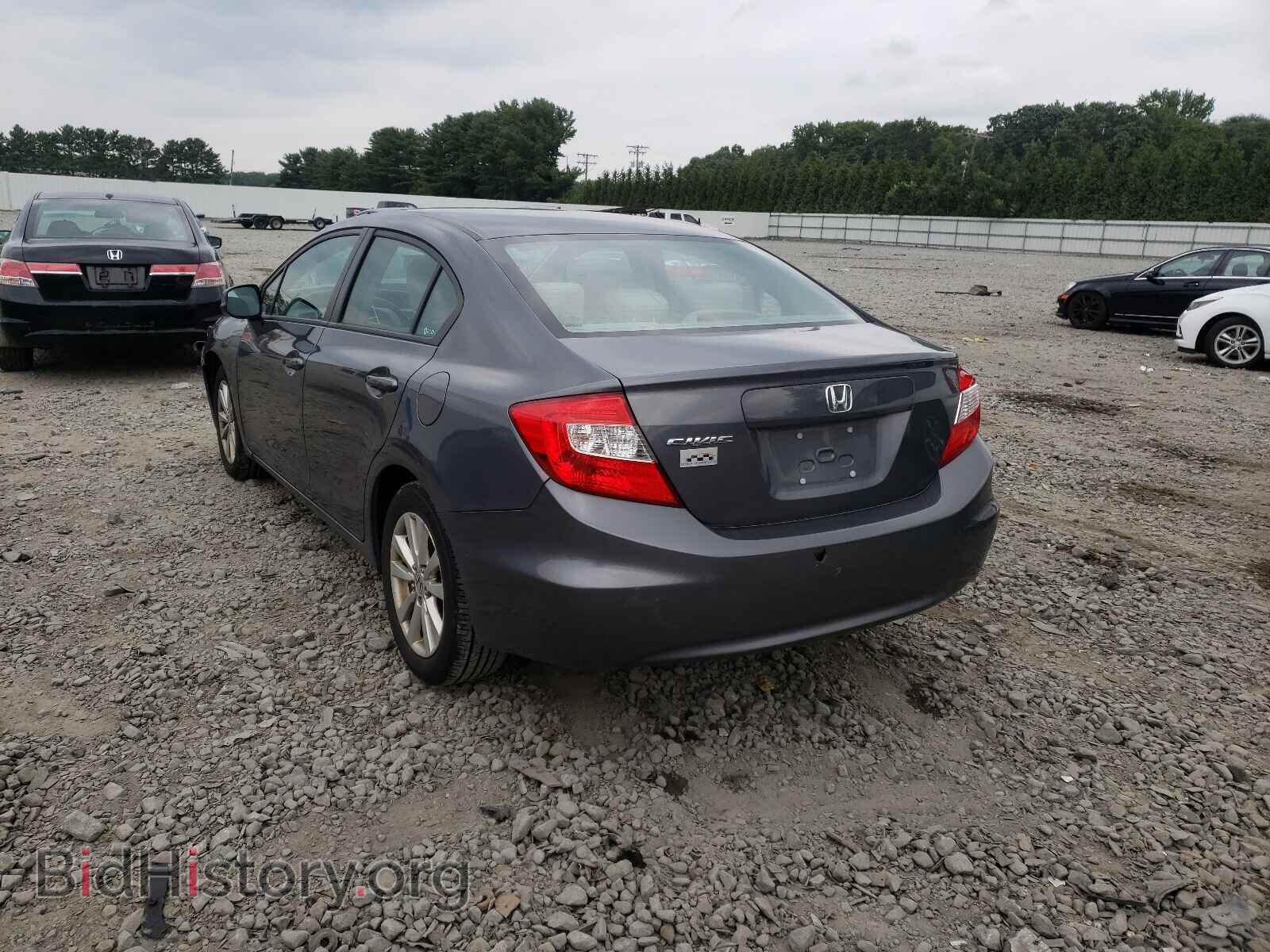2012 HONDA CIVIC - VIN: 19XFB2F88CE322703 - Фото 3
