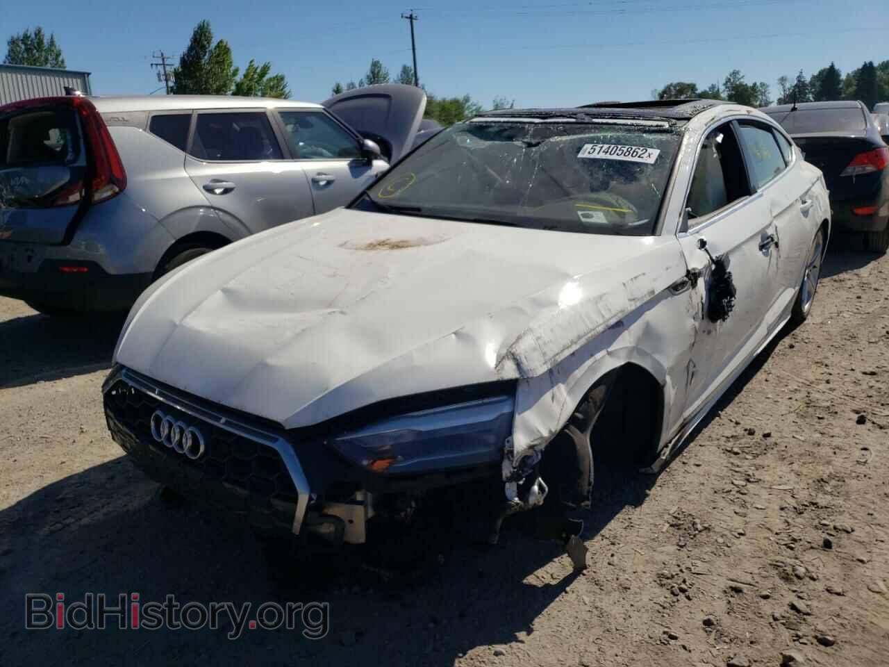 2021 AUDI A5 - VIN: WAUDACF50MA010737 - Фото 2