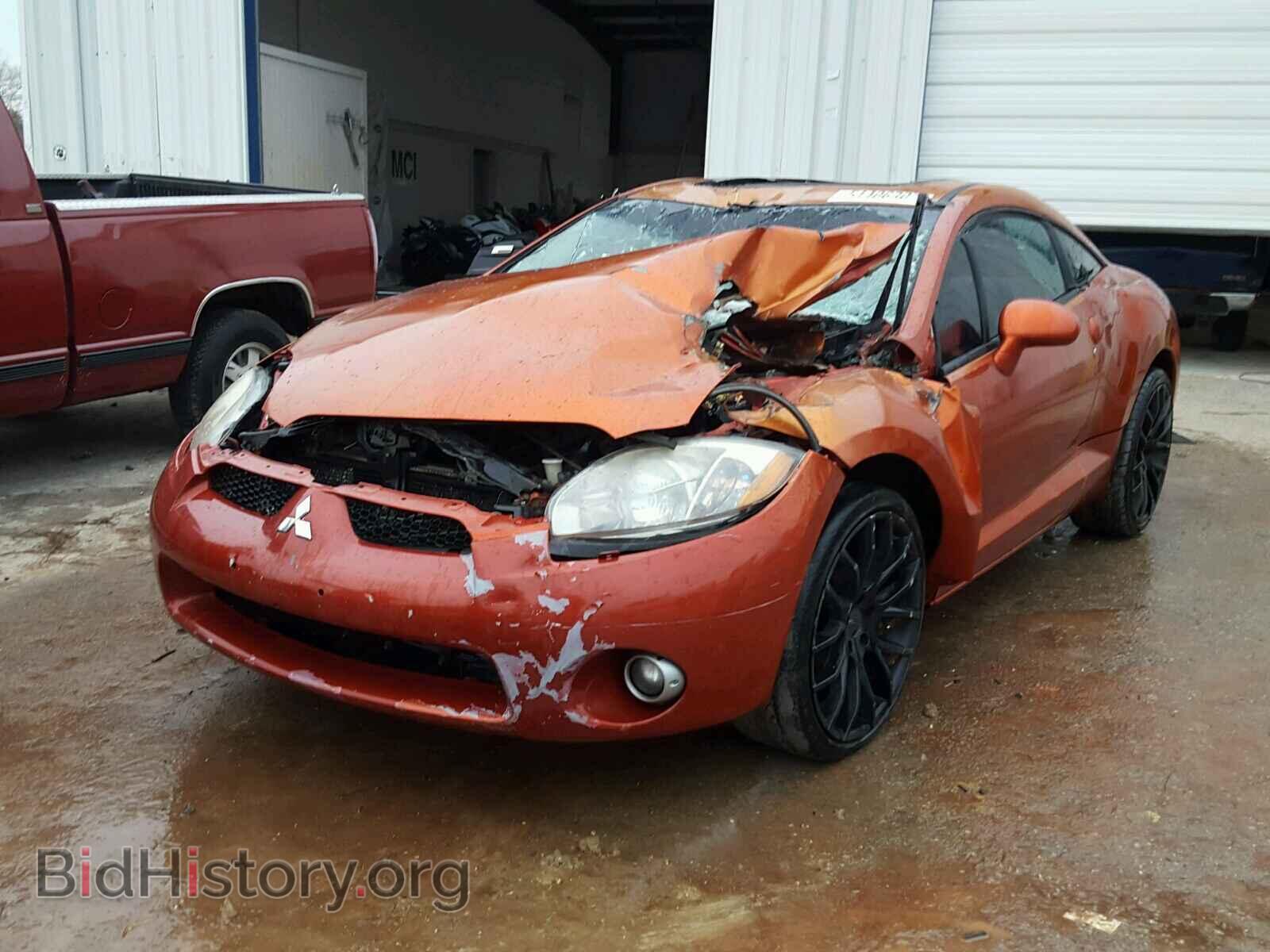 2006 MITSUBISHI ECLIPSE - VIN: 4A3AK34T66E058630 - Фото 2