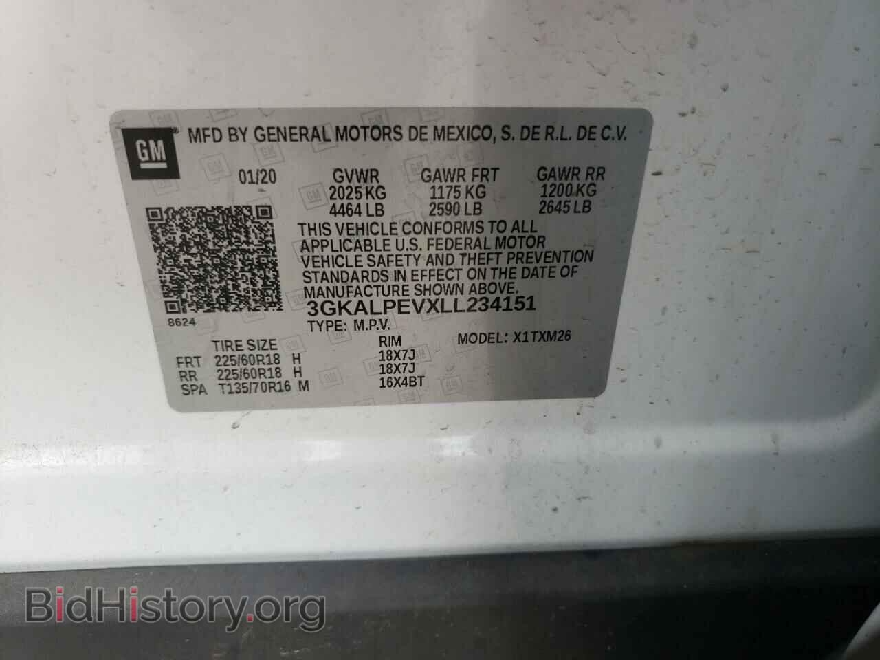 2020 GMC TERRAIN - VIN: 3GKALPEVXLL234151 - Фото 10