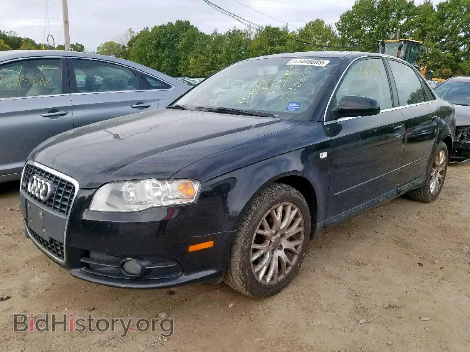 2008 AUDI A4 - VIN: WAUDF78E98A141340 - Фото 2