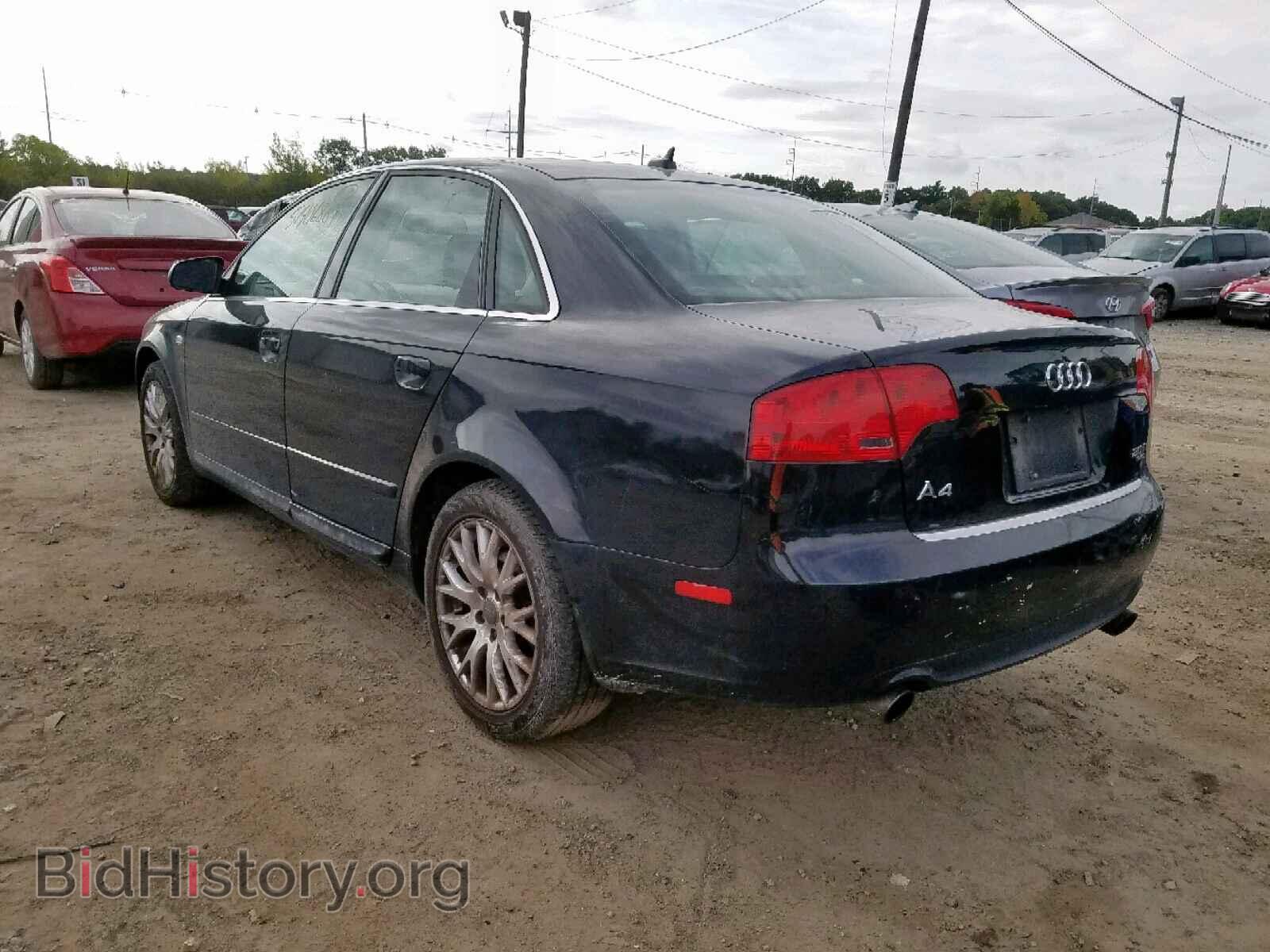2008 AUDI A4 - VIN: WAUDF78E98A141340 - Фото 3