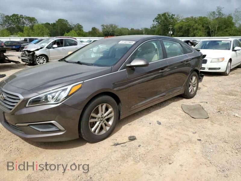 2017 Hyundai SONATA SE (VIN 5NPE24AF1HH446800) — photo 1 of 15, Copart, damage: rear end