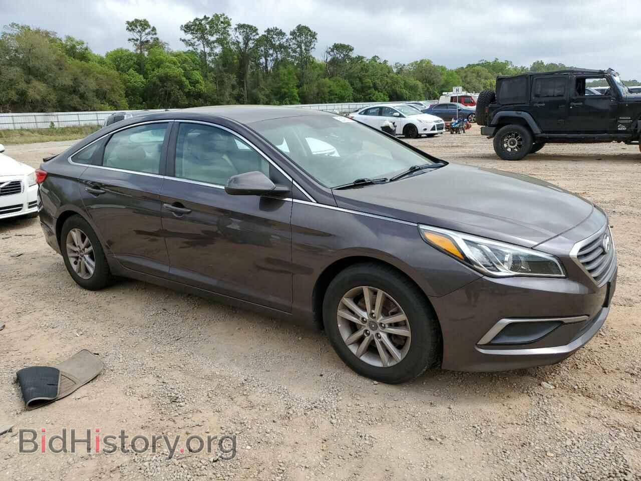 2017 HYUNDAI SONATA - VIN: 5NPE24AF1HH446800 - Фото 4