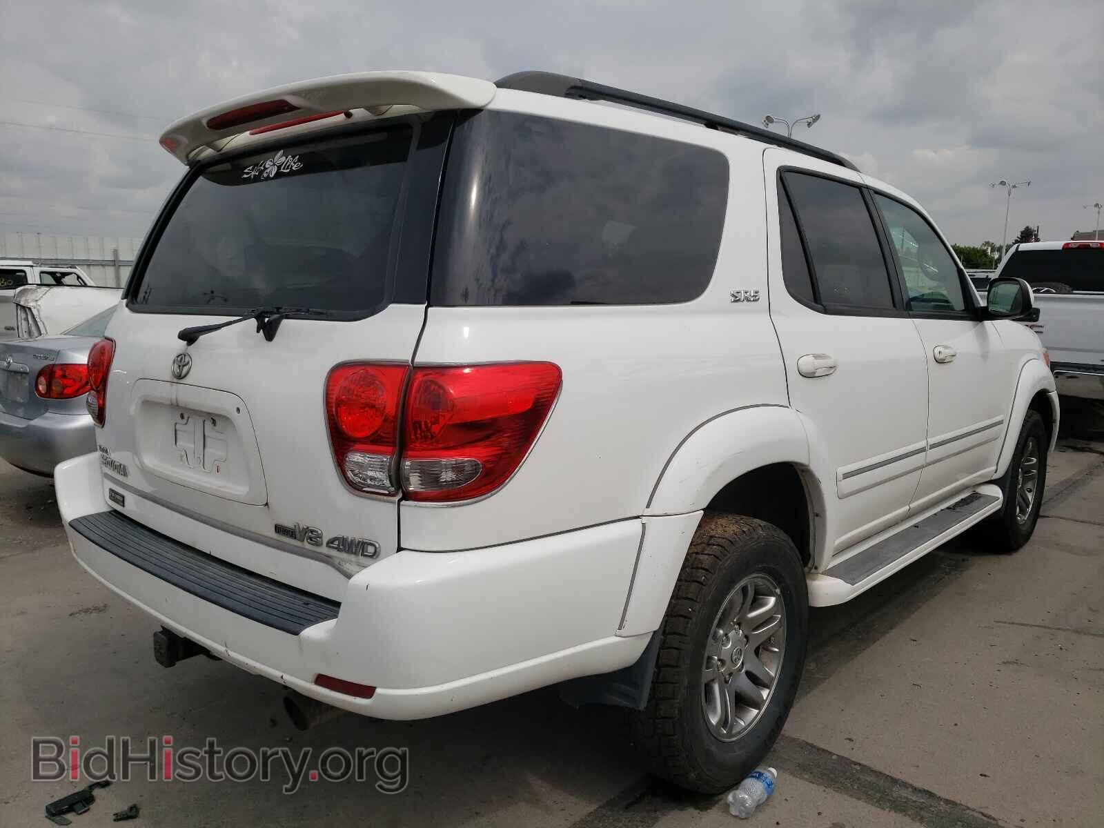 2007 TOYOTA SEQUOIA - VIN: 5TDBT44A67S286745 - Фото 4