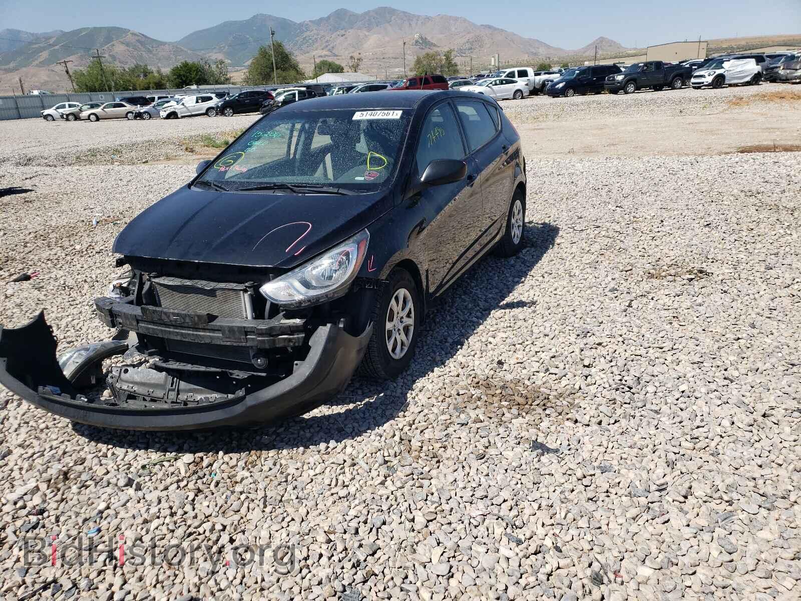 2013 HYUNDAI ACCENT - VIN: KMHCT5AE3DU087236 - Фото 2