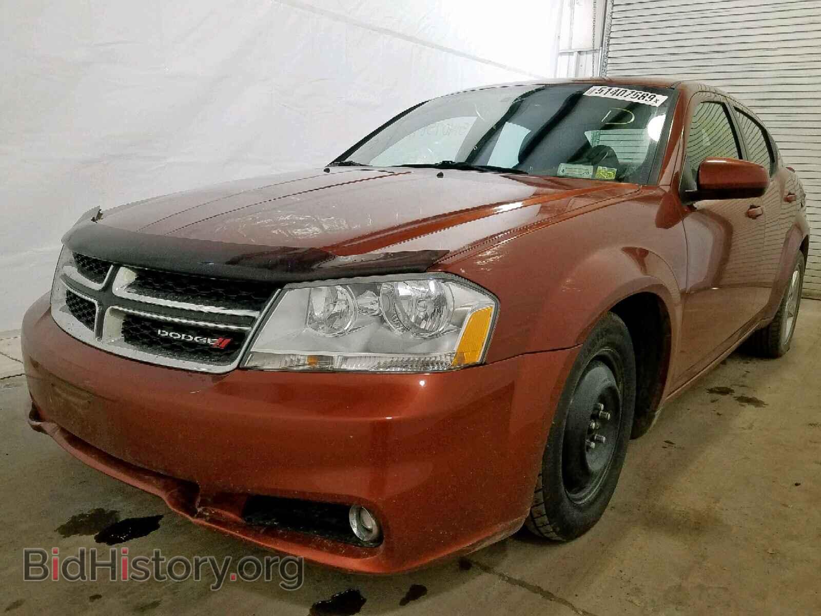 2012 DODGE AVENGER - VIN: 1C3CDZEG5CN243861 - Фото 2