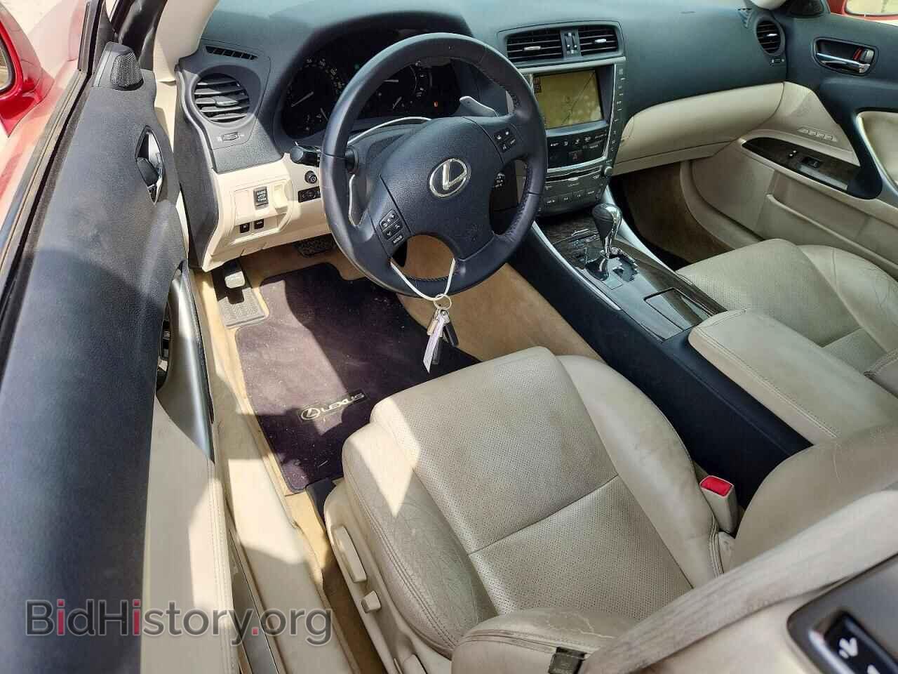 2010 LEXUS IS - VIN: JTHFE2C26A2504674 - Фото 8