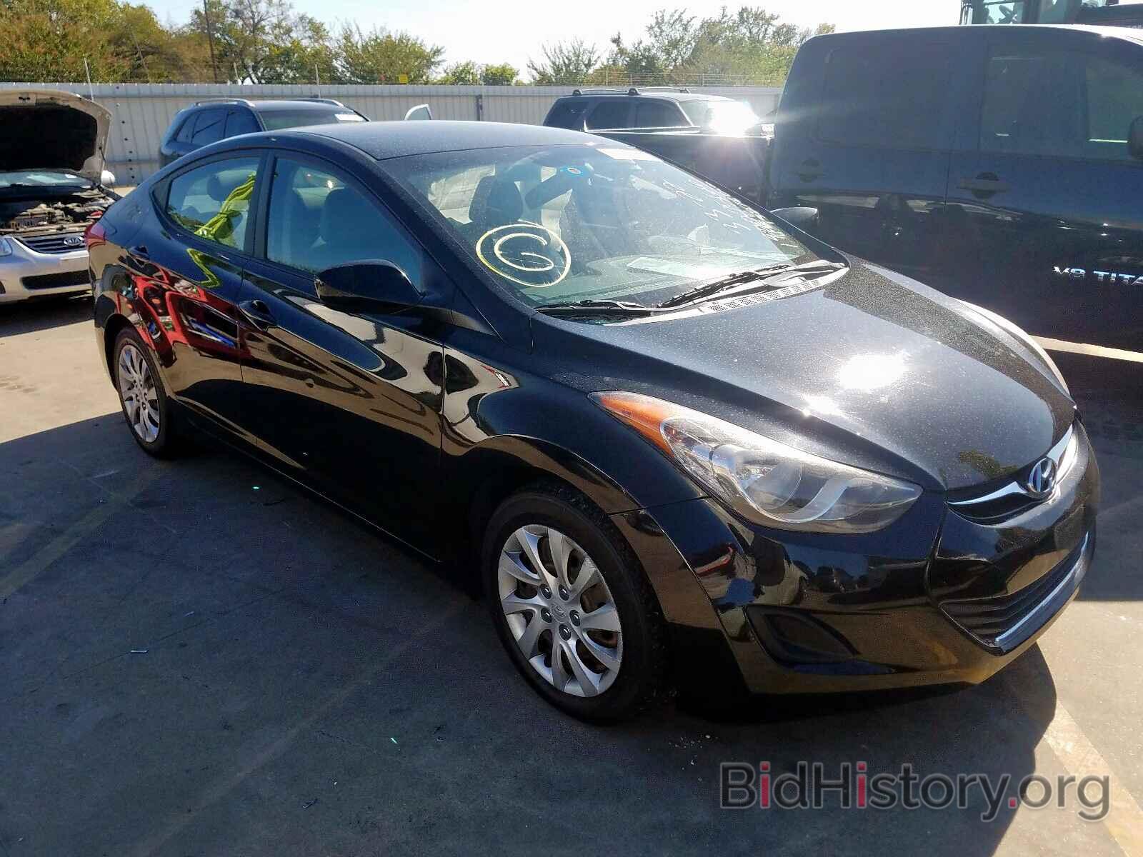 Photo KMHDH4AE2CU265622 - HYUNDAI ELANTRA 2012