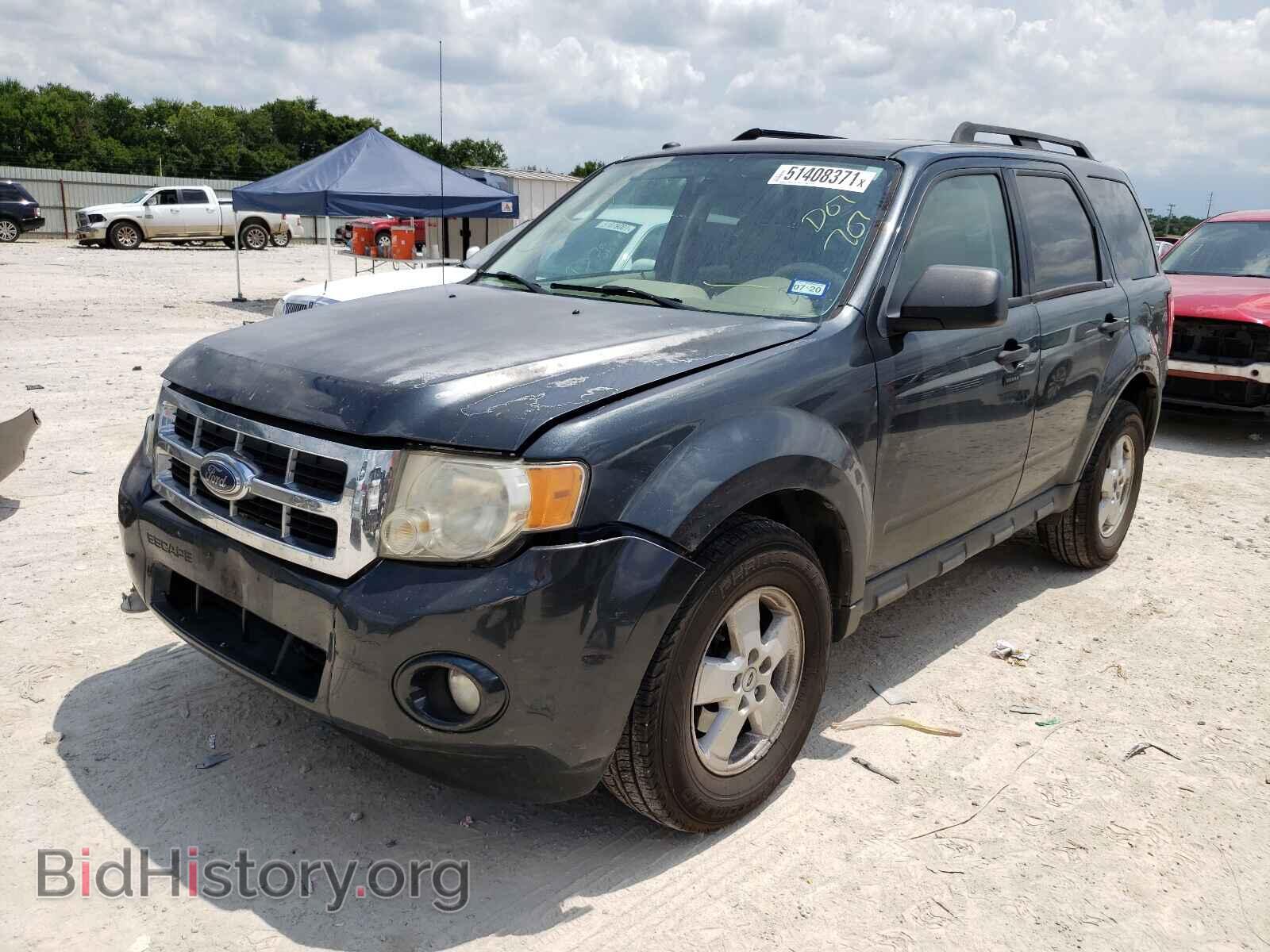 2009 FORD ESCAPE - VIN: 1FMCU03799KD07707 - Фото 2