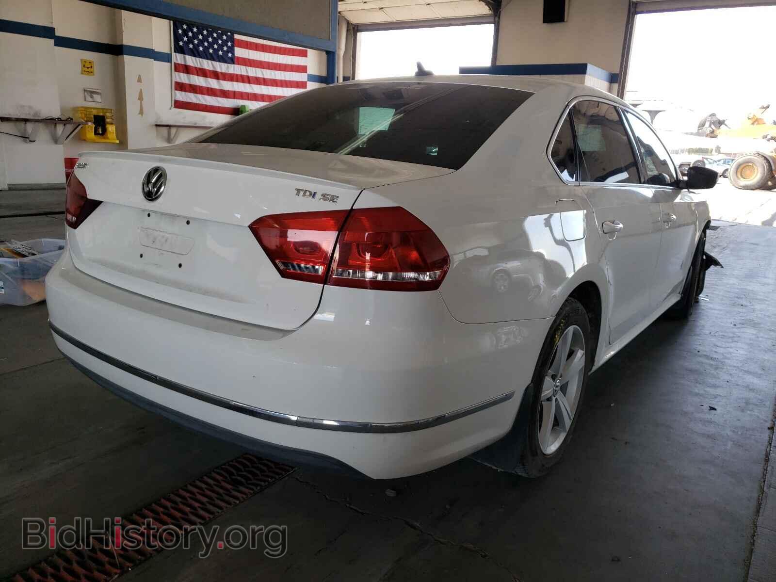 2013 VOLKSWAGEN PASSAT - VIN: 1VWBN7A32DC026564 - Фото 4