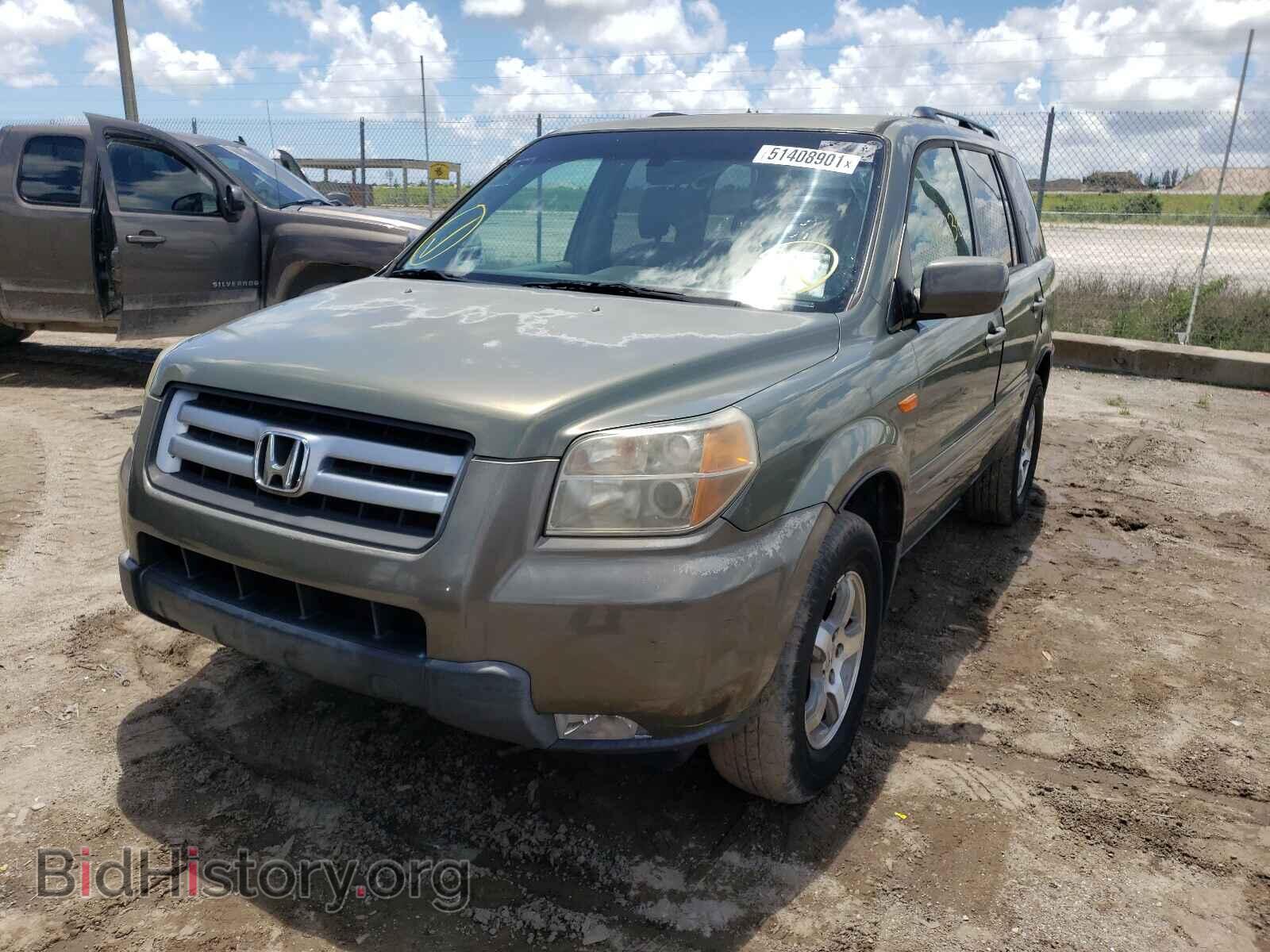 2007 HONDA PILOT - VIN: 5FNYF28637B018719 - Фото 2