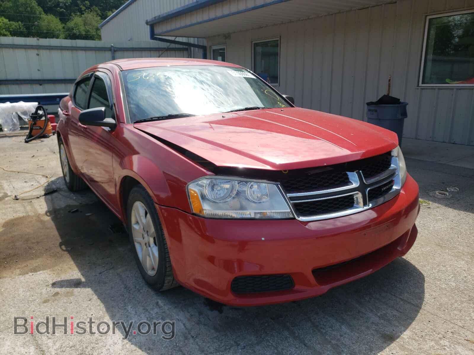 Фотография 1C3CDZAB3DN725319 - DODGE AVENGER 2013