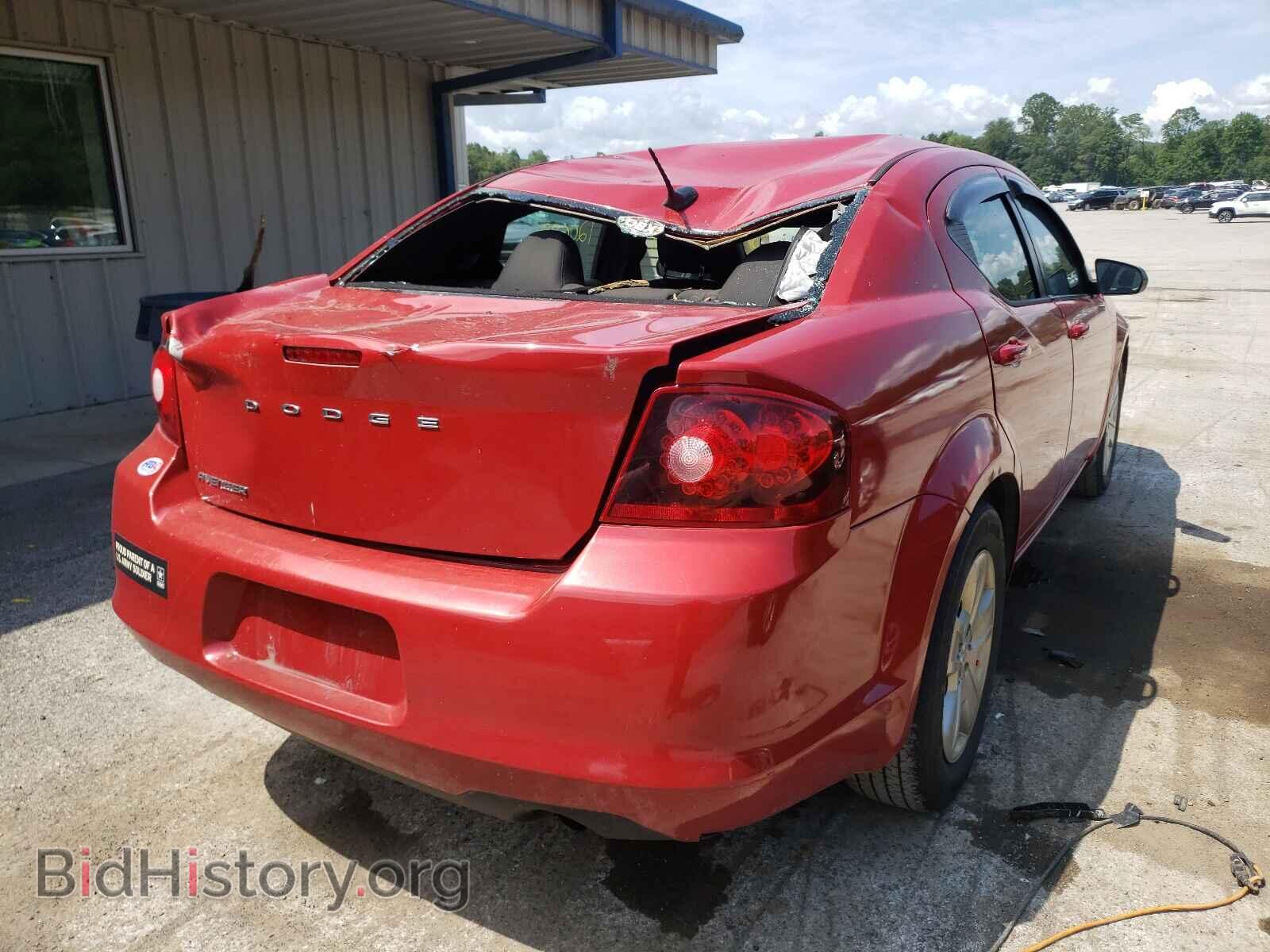 2013 DODGE AVENGER - VIN: 1C3CDZAB3DN725319 - Фото 4
