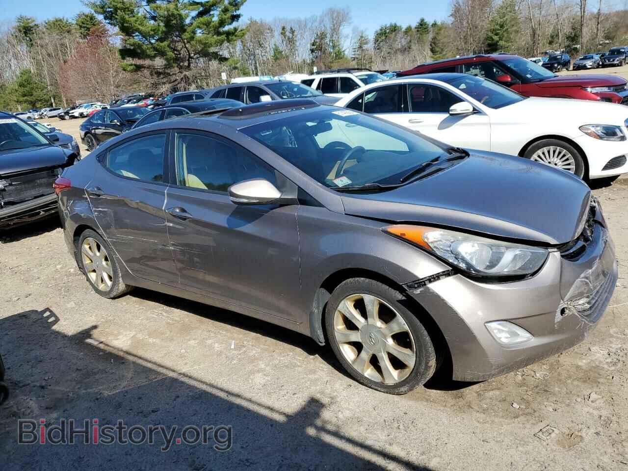 2012 HYUNDAI ELANTRA - VIN: 5NPDH4AE0CH149785 - Фото 4