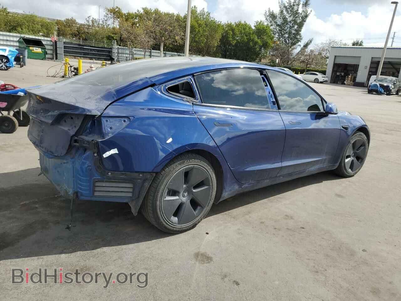 2022 TESLA MODEL 3 - VIN: 5YJ3E1EA7NF190555 - Фото 3