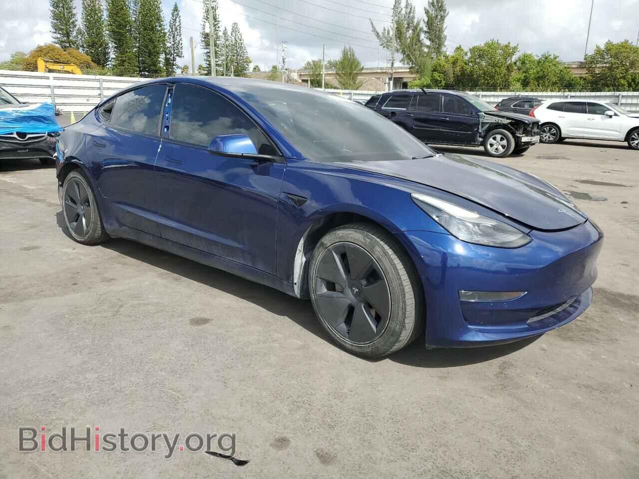 2022 TESLA MODEL 3 - VIN: 5YJ3E1EA7NF190555 - Фото 4