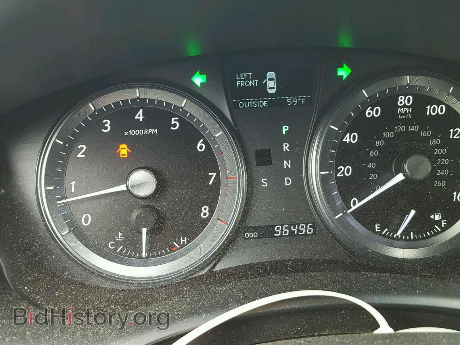 2010 LEXUS ES350 - VIN: JTHBK1EG0A2356547 - Фото 8
