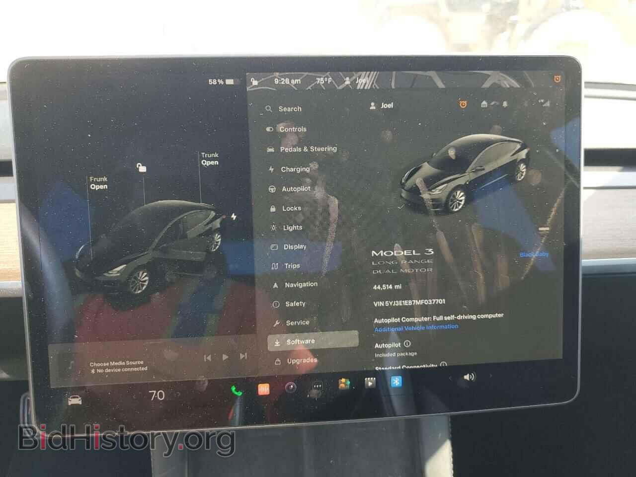 2021 TESLA MODEL 3 - VIN: 5YJ3E1EB7MF037701 - Фото 9
