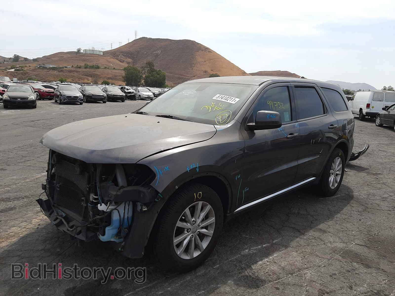 2015 DODGE DURANGO - VIN: 1C4RDHAG9FC187607 - Фото 2