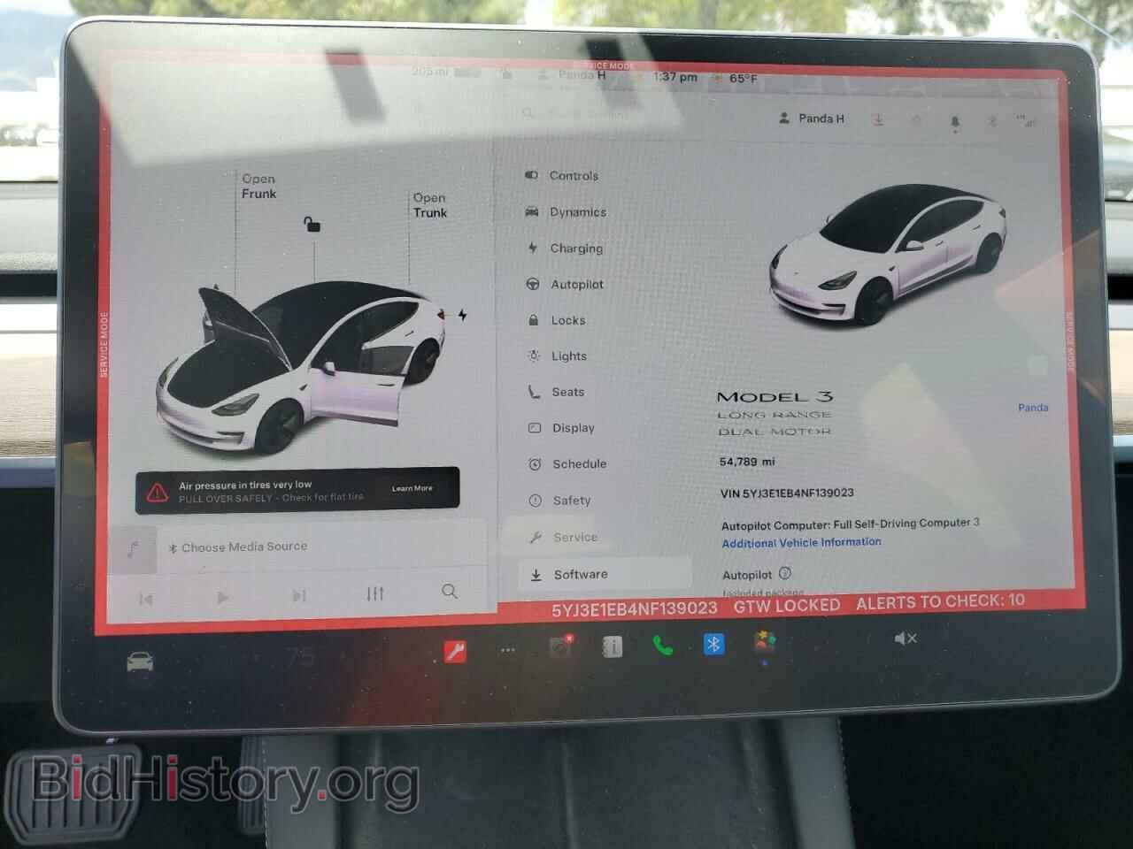 2022 TESLA MODEL 3 - VIN: 5YJ3E1EB4NF139023 - Фото 9