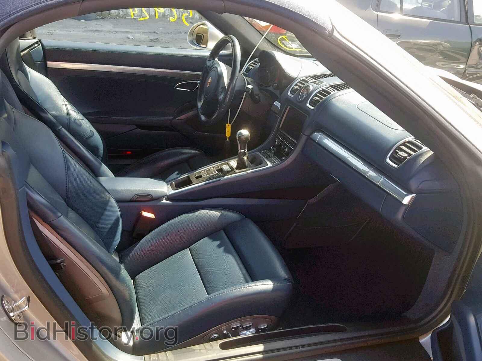 2013 PORSCHE BOXSTER - VIN: WP0CB2A80DS130118 - Фото 5