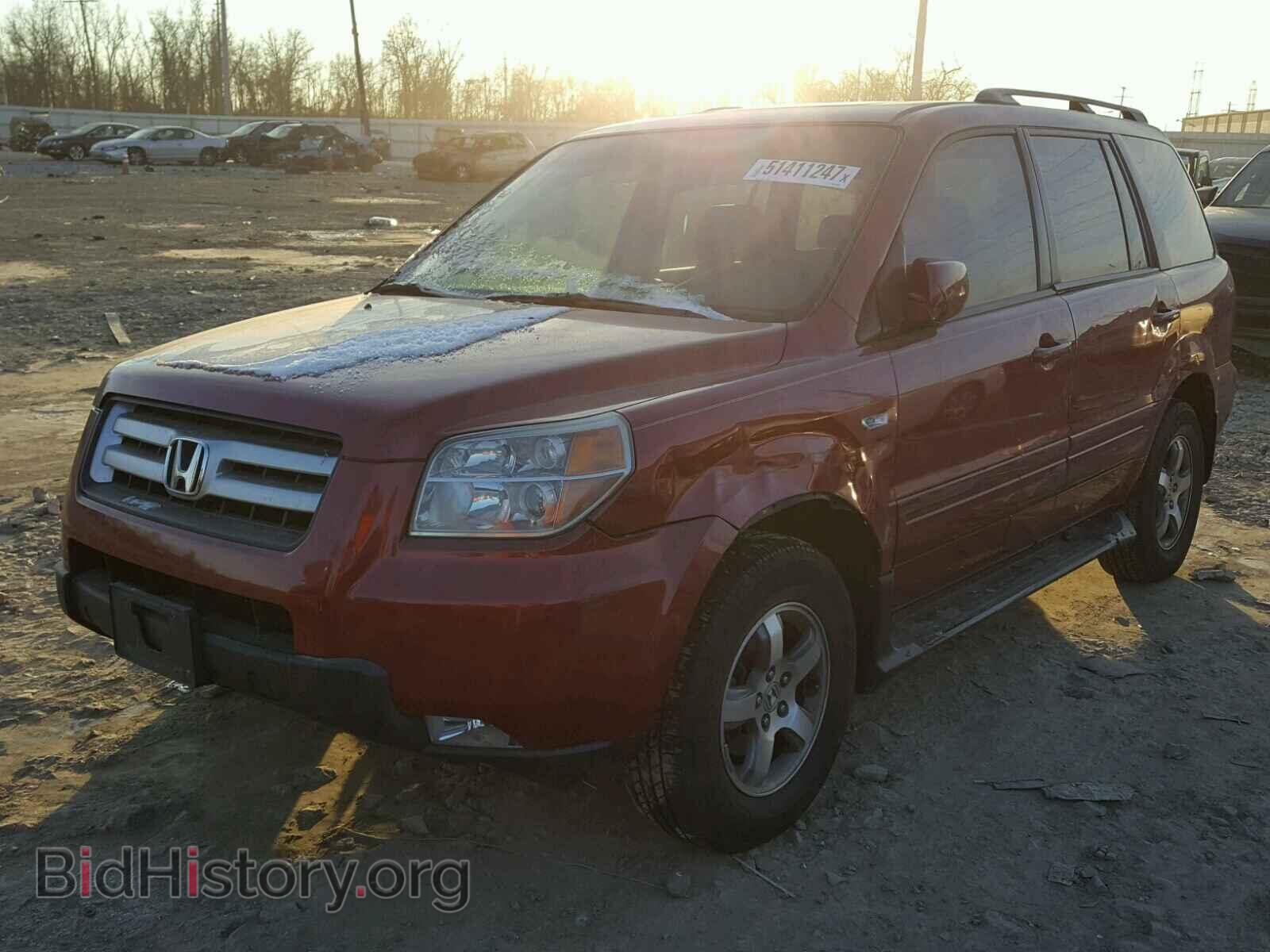 2006 HONDA PILOT - VIN: 2HKYF18606H519528 - Фото 2