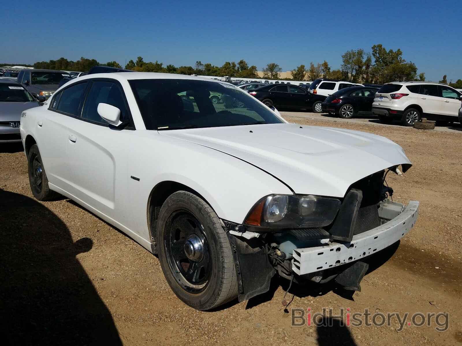 Photo 2C3CDXAT6DH715048 - DODGE CHARGER 2013