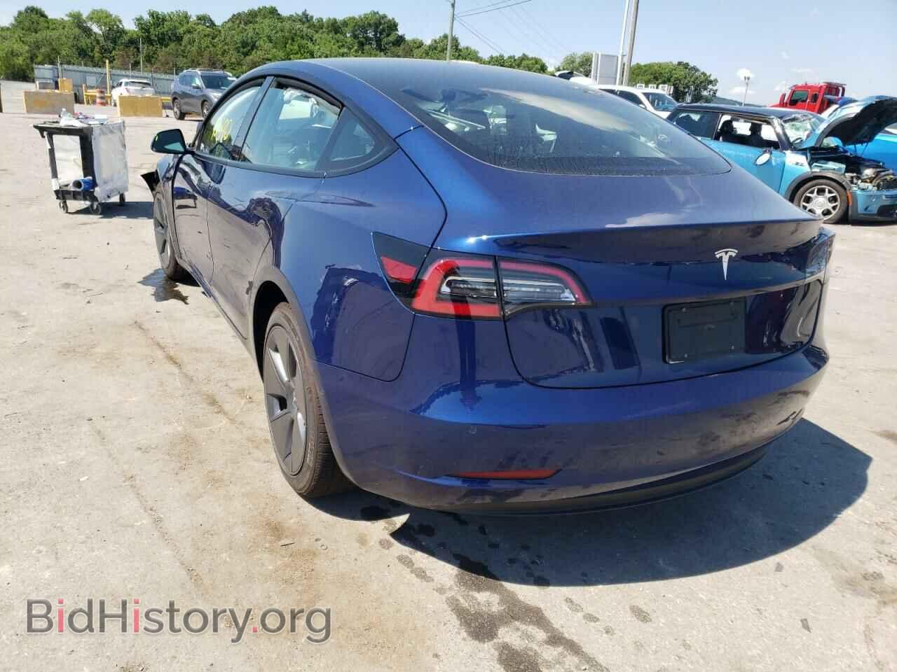 2022 TESLA MODEL 3 - VIN: 5YJ3E1EA8NF184750 - Фото 3