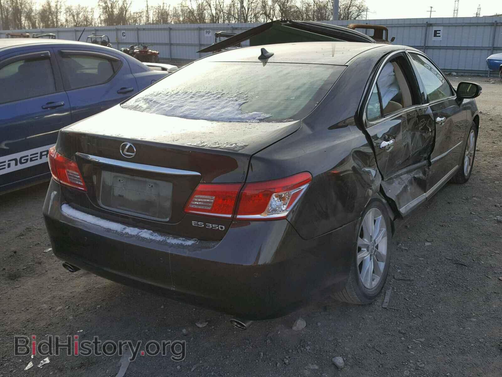 2011 LEXUS ES350 - VIN: JTHBK1EG9B2451433 - Фото 4