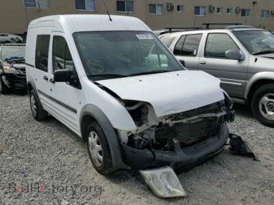 2013 Ford TRANSIT CO, белый — VIN NM0LS6AN7DT128533, Copart