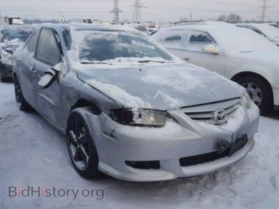 2005 Mazda 6 6 I, серебристый — VIN 1YVHP80C055M05206, Copart