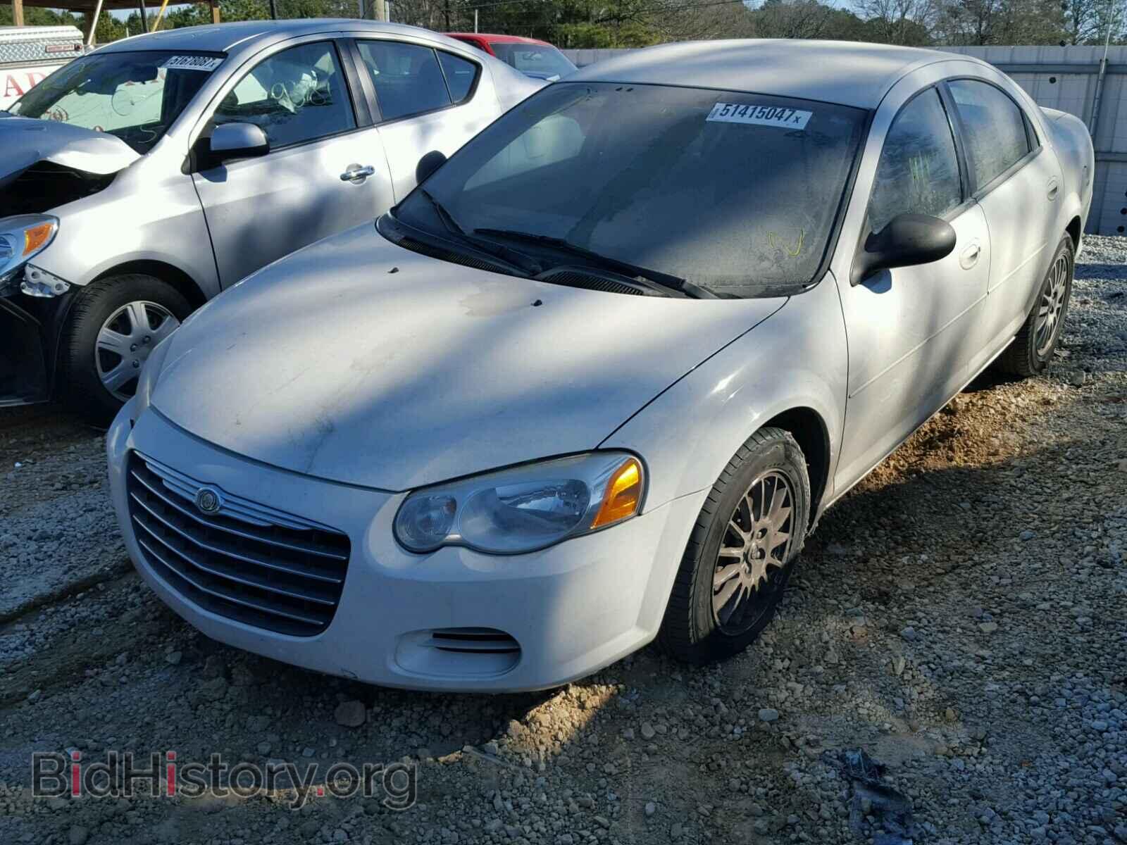 2004 CHRYSLER SEBRING - VIN: 1C3EL46X14N388152 - Фото 2