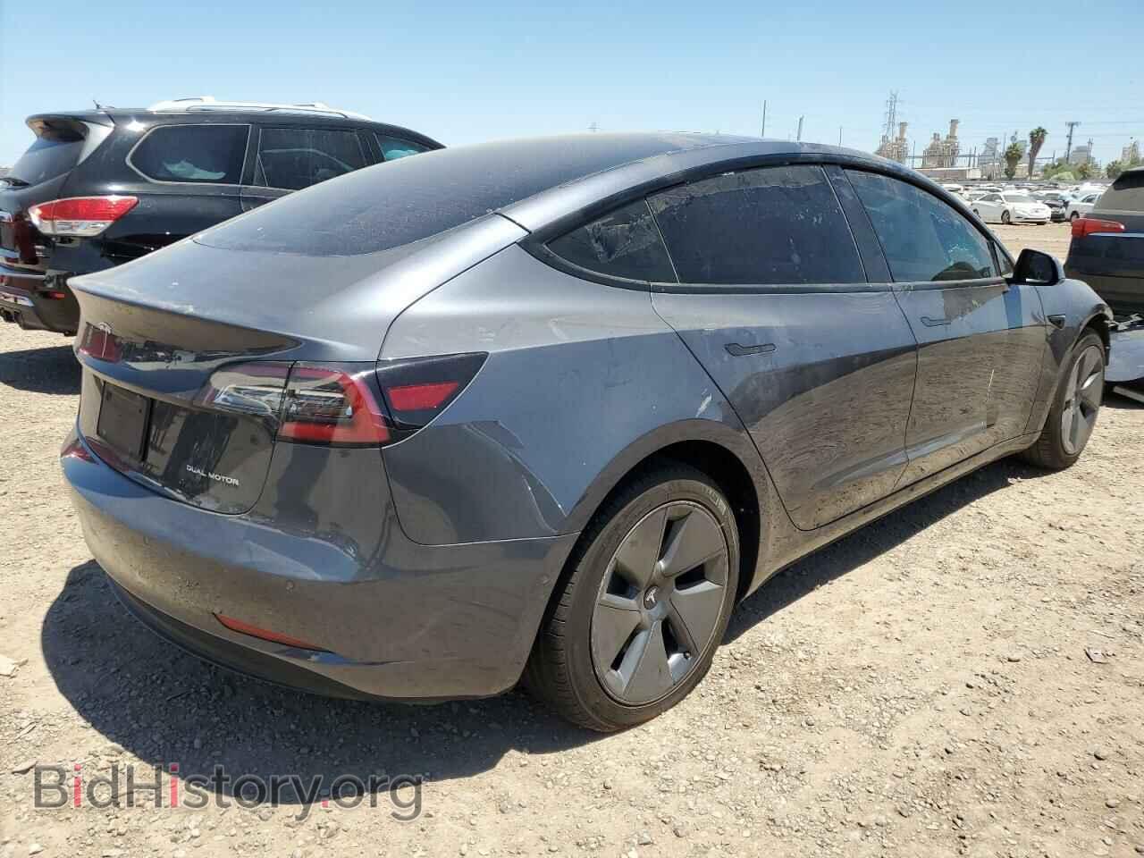 2022 TESLA MODEL 3 - VIN: 5YJ3E1EB2NF204886 - Фото 3