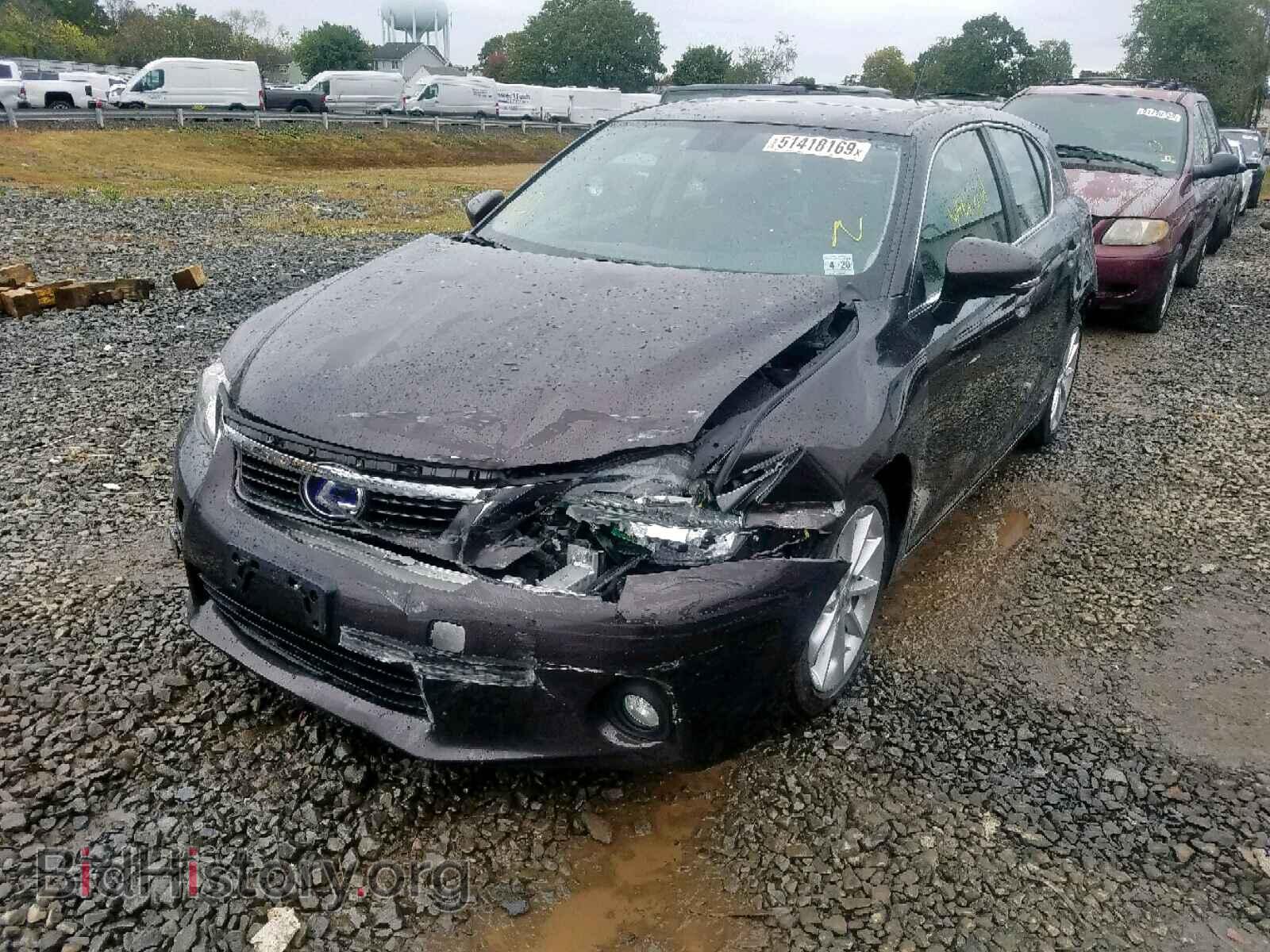 2013 LEXUS CT 200 - VIN: JTHKD5BH2D2160404 - Фото 2