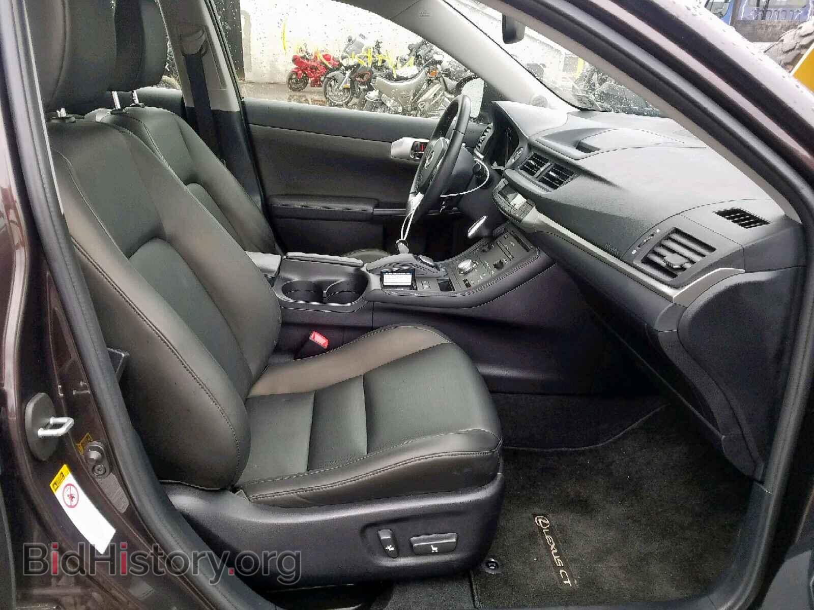 2013 LEXUS CT 200 - VIN: JTHKD5BH2D2160404 - Фото 5