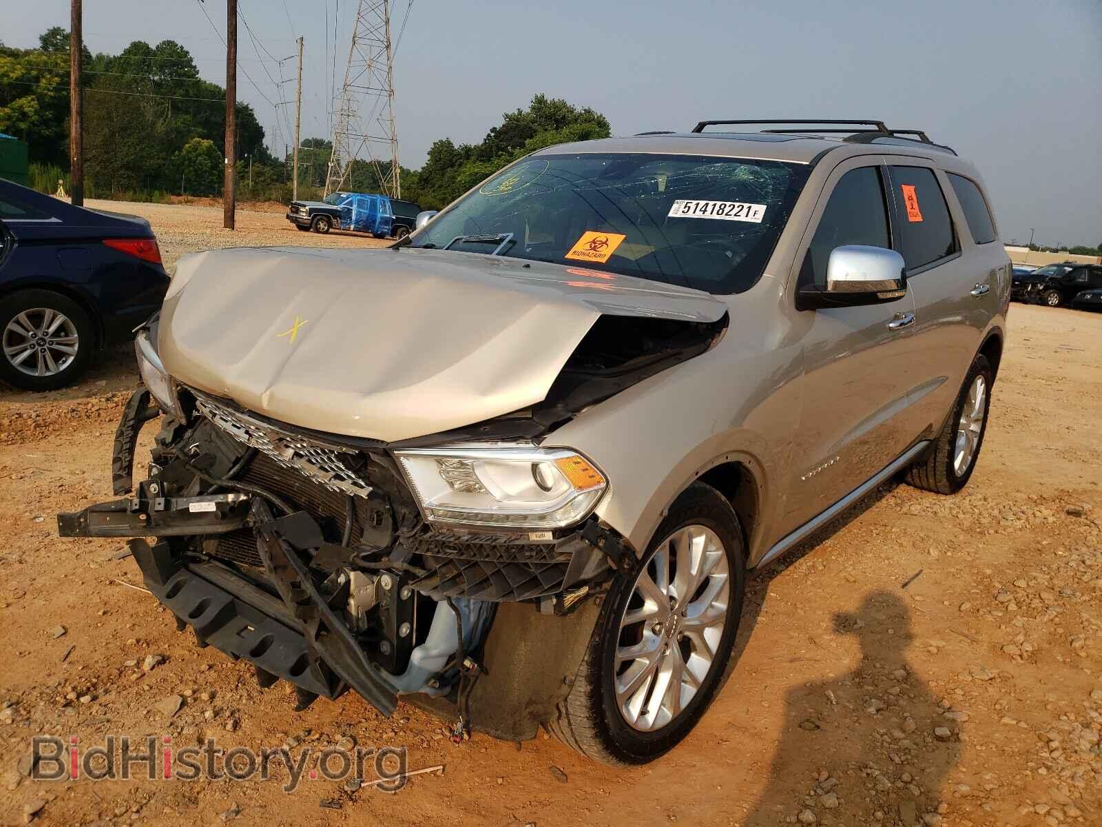 2015 DODGE DURANGO - VIN: 1C4RDHEG0FC244500 - Фото 2
