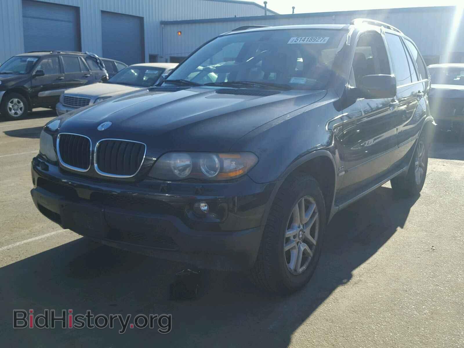 2005 BMW X5 - VIN: 5UXFA135X5LY15993 - Фото 2