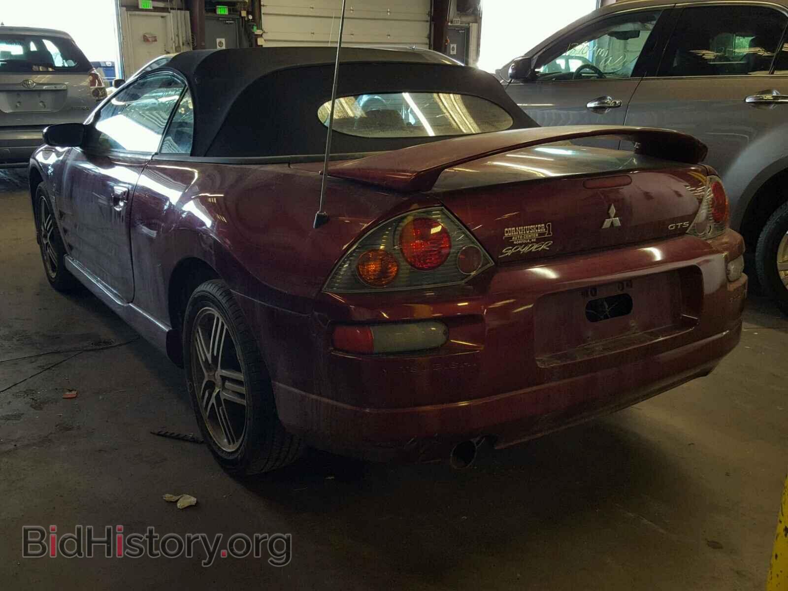 2003 MITSUBISHI ECLIPSE - VIN: 4A3AE75H33E200274 - Фото 3