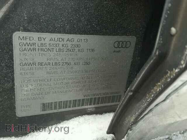 2013 AUDI A4 - VIN: WA19FAFL3DA186401 - Photo 10