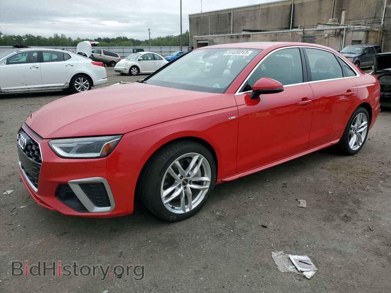 Фотография WAUDAAF48MA054545 - AUDI A4 2021