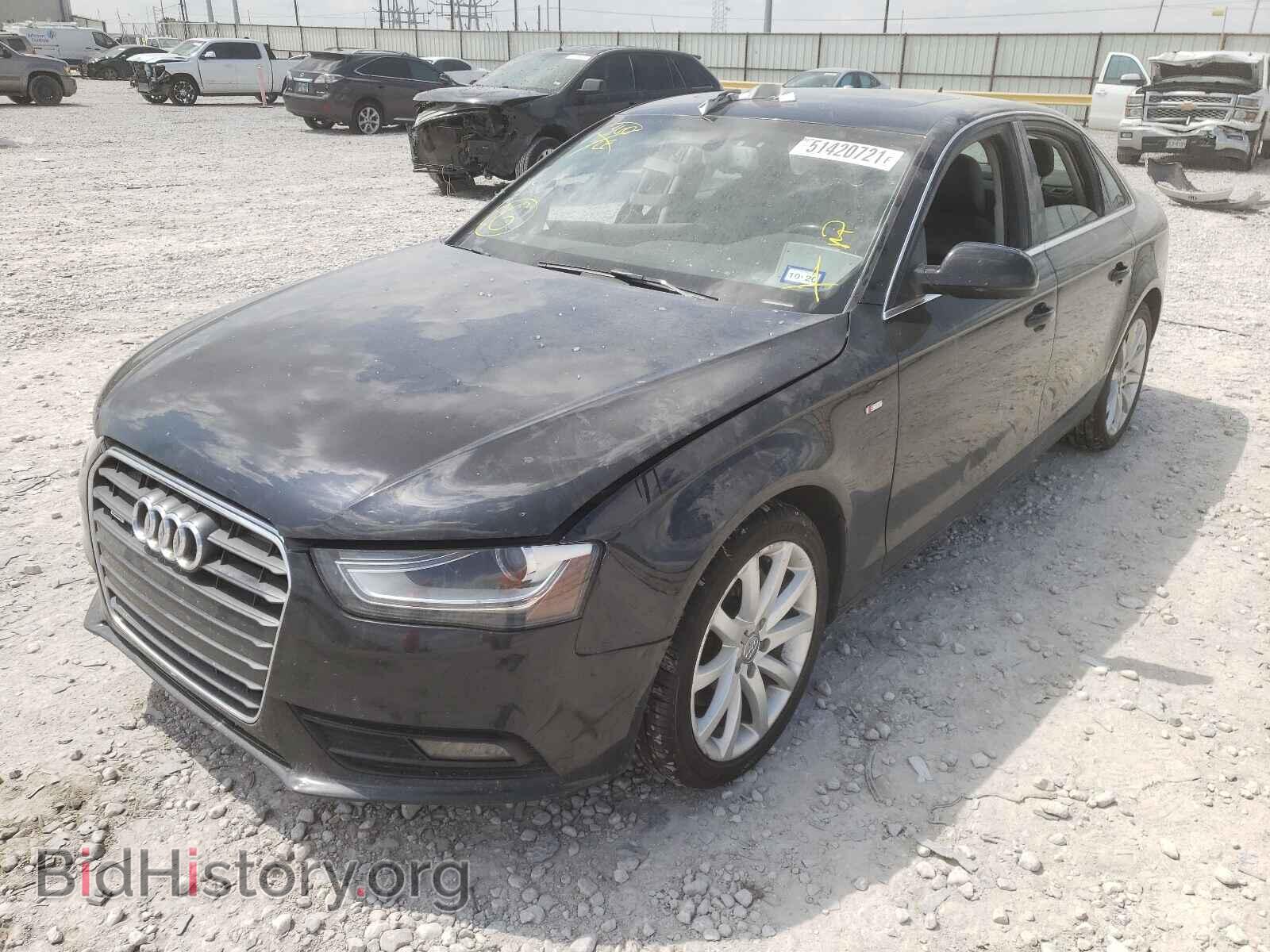 2013 AUDI A4 - VIN: WAUFFAFL7DN026214 - Photo 2