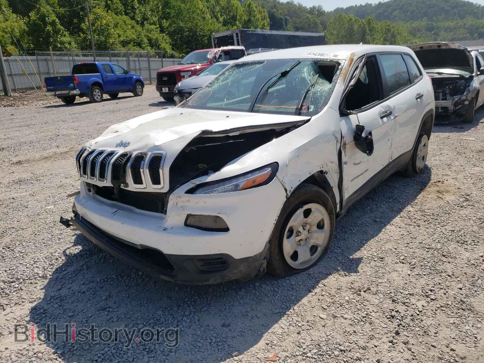 2017 JEEP CHEROKEE - VIN: 1C4PJLAB2HW663298 - Фото 2