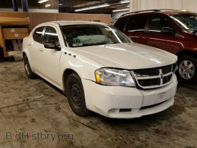 2010 Dodge AVENGER Avenger SX, white — VIN 1B3CC4FBXAN161787, Copart
